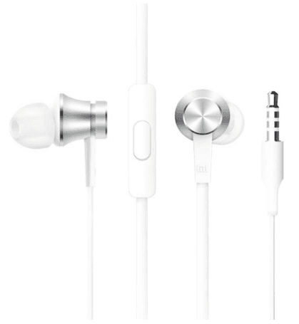 Xiaomi Wired Earphones with Mic, silver matte