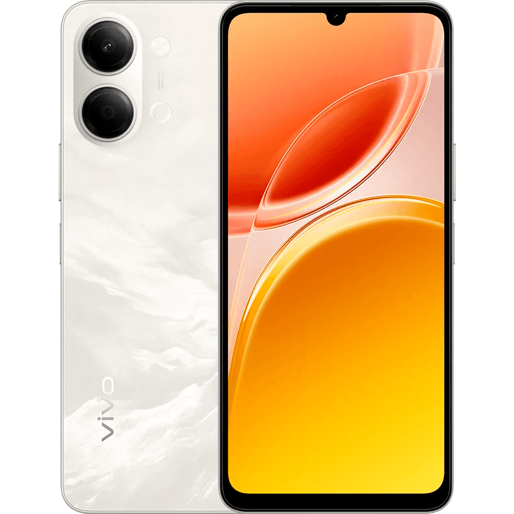 Vivo Y05 Dual SIM, 128GB, 4GB RAM, 4G LTE - Platinum