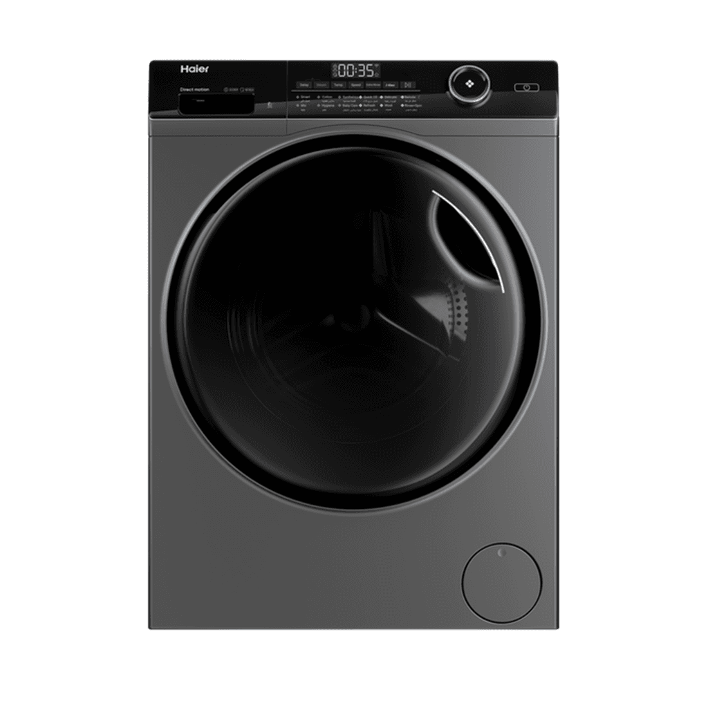 Haier Automatic Washing Machine, 8 kg, Front Load, Inverter Motor, HW80-B14959S6TU1 - Silver