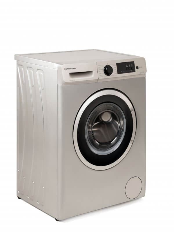 White Point Front Loading Washing Machine, 6 KG - Silver WPW61015PDS