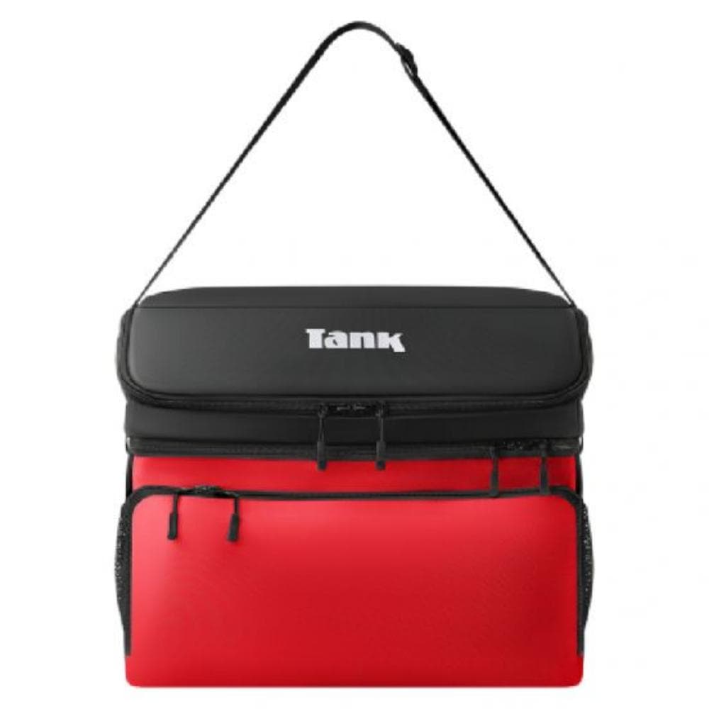 تانك حقيبة حرارية معزولة، 6 لتر - أحمر أسود