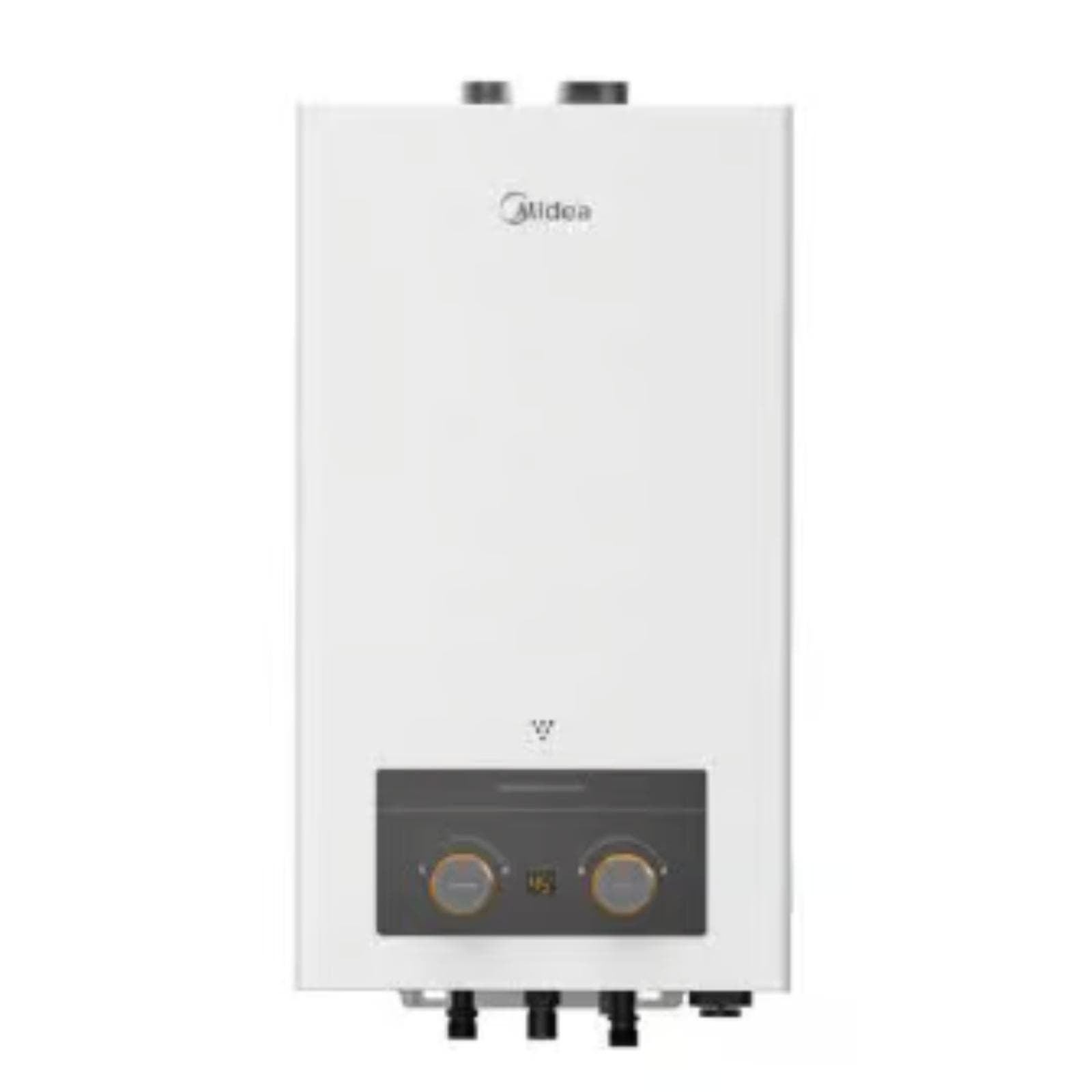 Midea Gas Water Heater, 10 Liter - White,JSD20-10DHSN