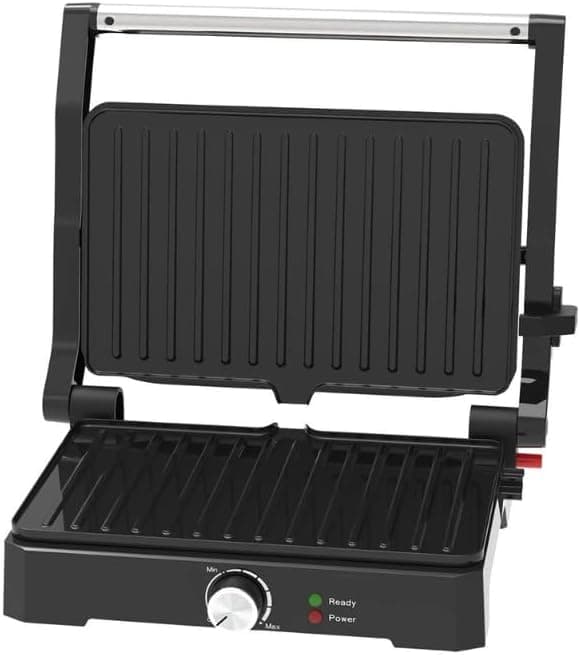 Sokany Electric Grill, 1500W, Black and Silver, Model SK-08026