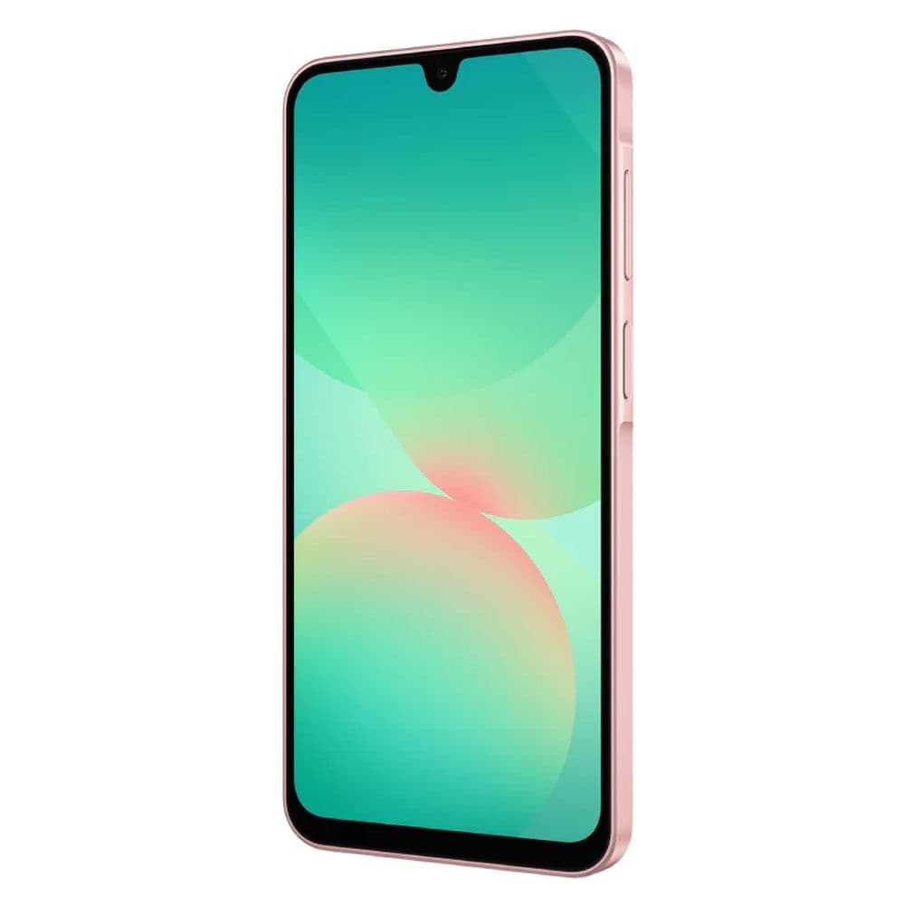 Samsung Galaxy A26 Dual SIM, 128GB, 6GB RAM, 5G - Peach Pink (One Year Local Warranty)