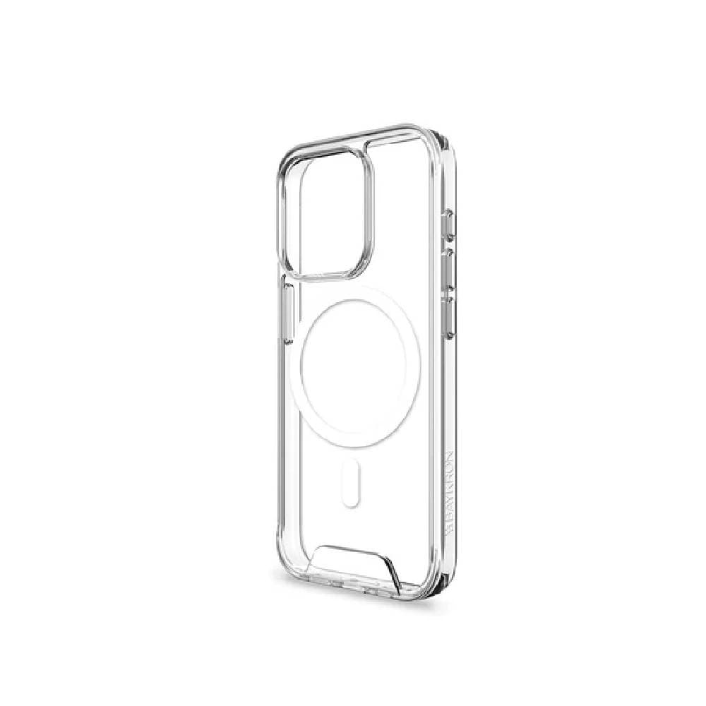 BayKron Smart Slim X Mag Case For iPhone 15 Pro Clear Shockproof 360 - Clear