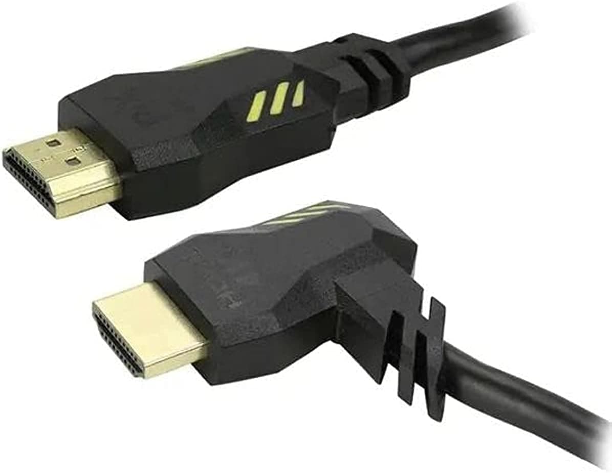 HDMI 9H Cable, 3 M, 90 Degree Angle - Black