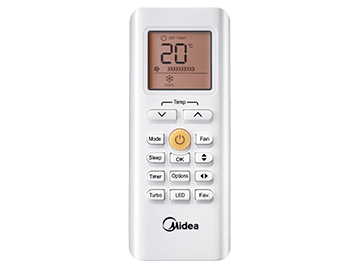 Midea Split Air conditioner, 2.25 Horse Power Cooling Only, White - MSC1T-18CR-N