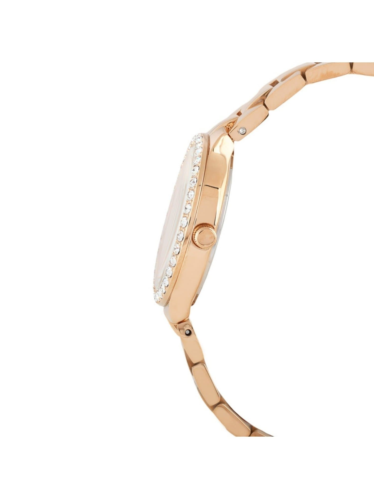Daniel Klein Casual Analog Watch for Women, Stainless Steel Strap - Gold, DK.1.13205-2