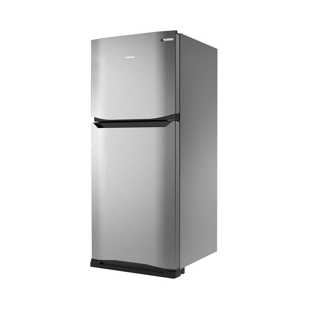 Tornado No Frost Refrigerator, 2 Doors, 304 Liters, RF-33FTV-SL - Silver