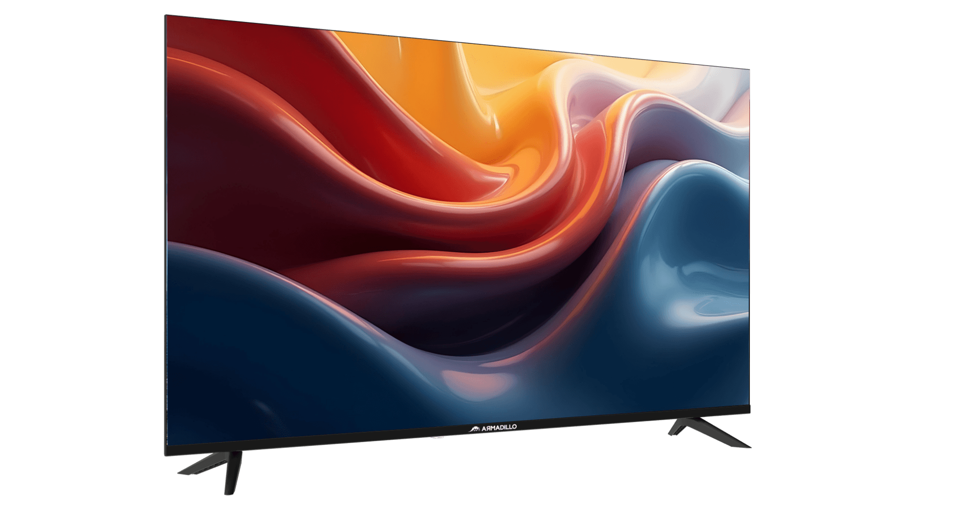 Armadillo 55 Inch Smart LED TV 4K UHD, LED Panel, Built-in Receiver - Black, ARM55VA4WS