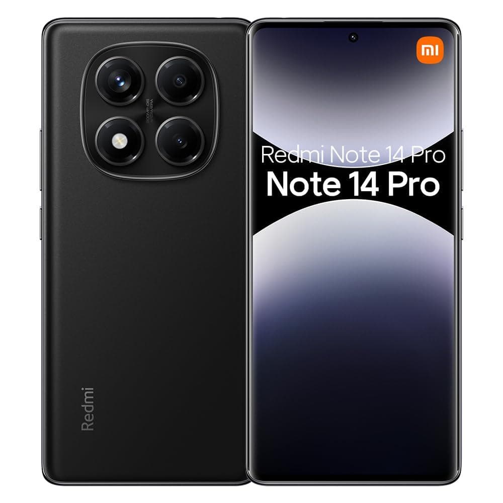 Xiaomi Redmi Note14 pro, 512 GB, 12 GB, 4G, Dual SIM - Black, 24116RACCG