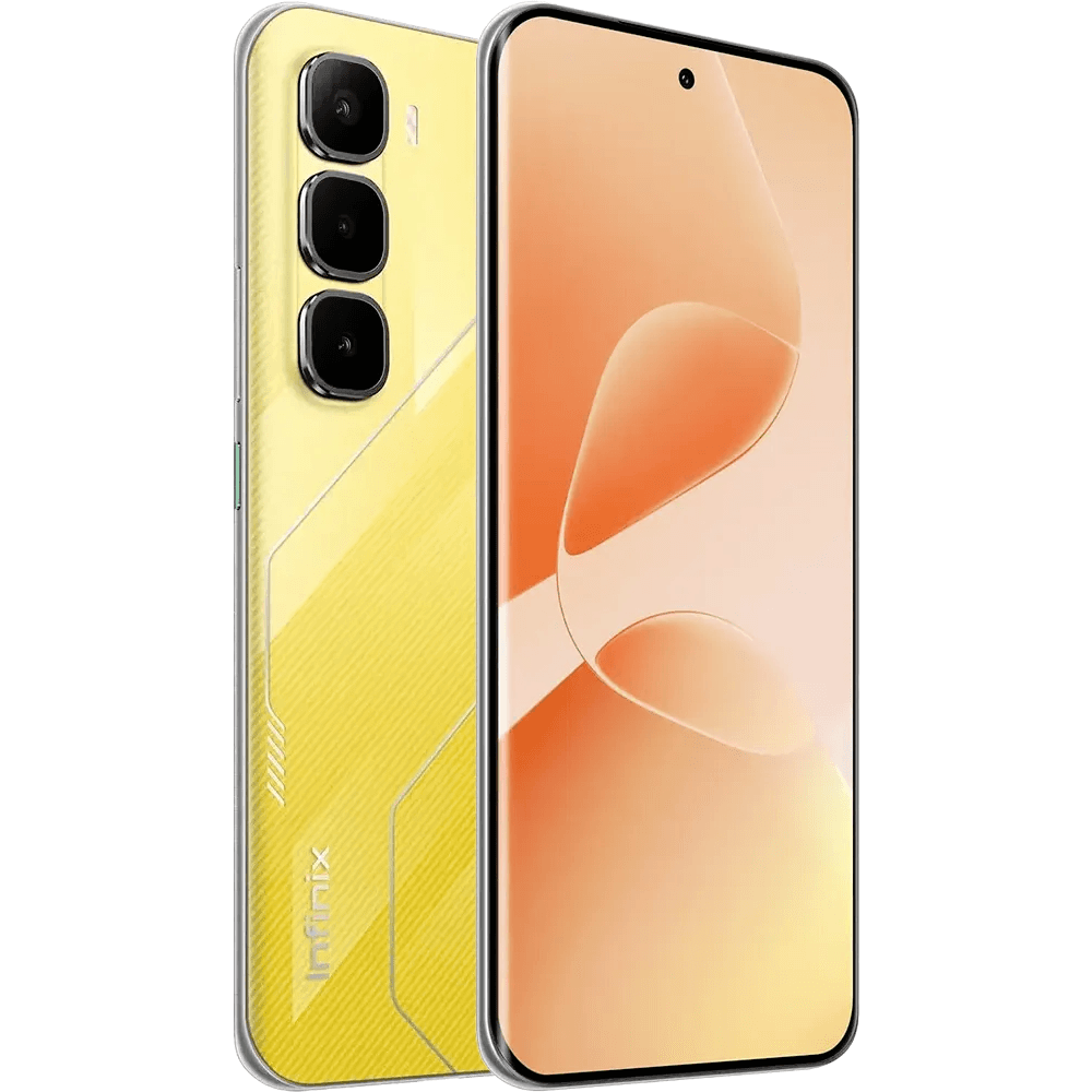 انفنيكس هوت 60 برو بلس X6886 بشريحتين اتصال، 256 جيجابايت، 8 جيجا رام، شبكة الجيل الرابع - اصفر