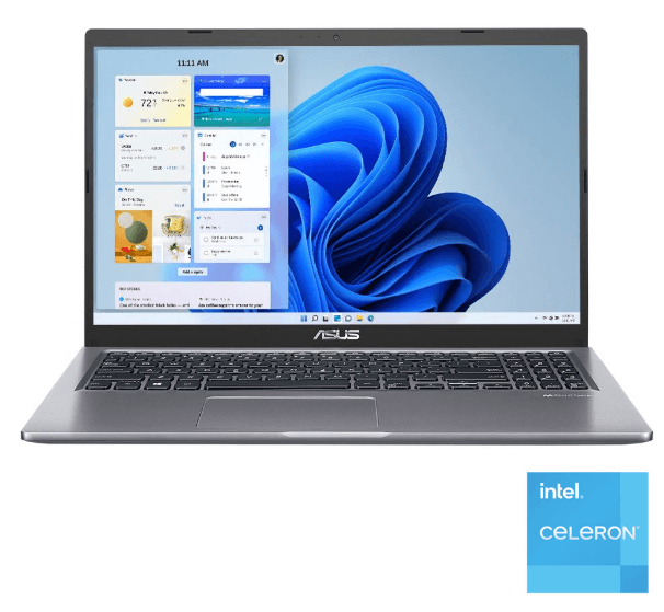 ASUS X515MA-BR001 Laptop - Intel® Celeron® N4020 - 4GB - 256GB SSD - Intel® UHD Graphics - 15.6 HD - Slate Grey