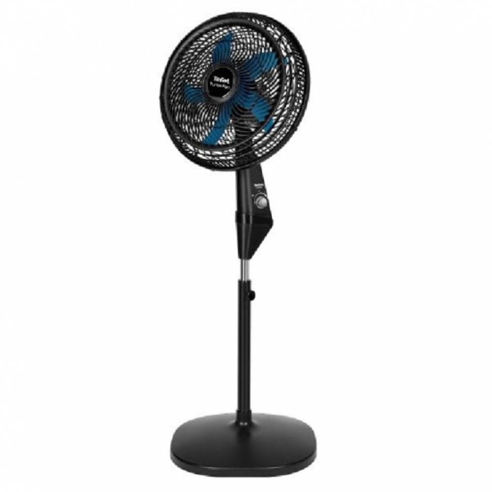 Tefal Stand Fan, 16 Inch, 3 Speeds, Turbo, VY5391E2 - Black