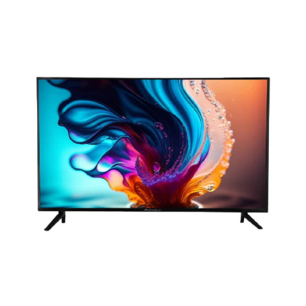 تلفزيون أرماديلو، 50 بوصة ذكي LED فائق الوضوح مع جهاز استقبال مدمج، ARM50T1S-24 - أسود