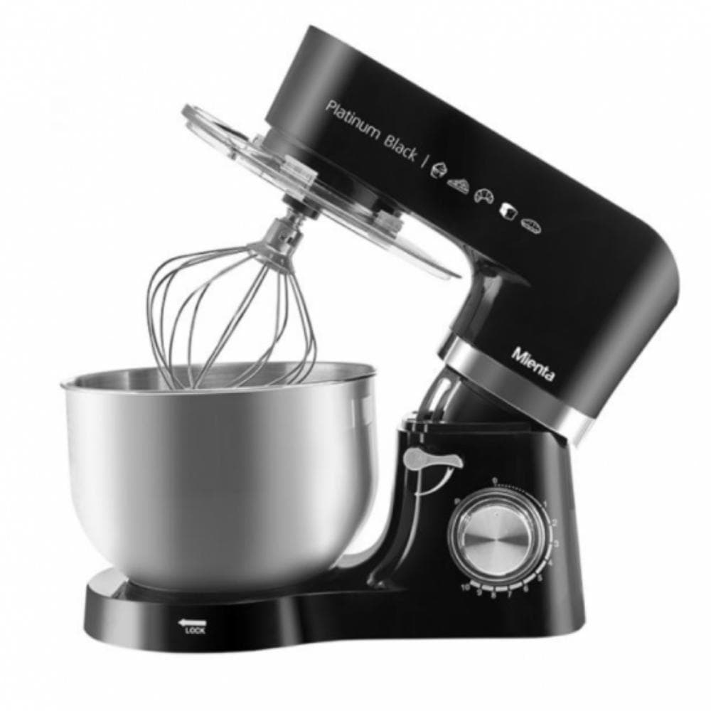 Mienta Blendex Kitchen Machine, 1300W, KM38232C - Black Platinum