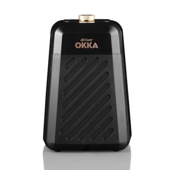 Okka Rich Pro Turkish Coffee Machine with milk, 700W - Black Copper, OK0026