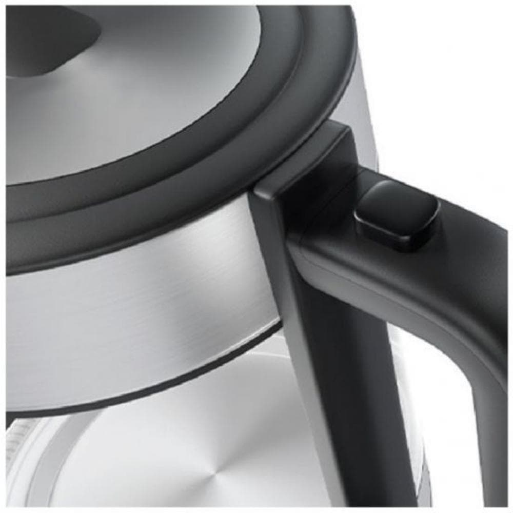 Mienta Verre Water Kettle, 1.7 Liter, 2200 Watt, EK201837A - Glassy