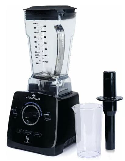 خلاط كهربائي هاى سبيد ارماديللو، 2 لتر، 1400 وات، اسود - ARM-SDA-BLD-BK-004