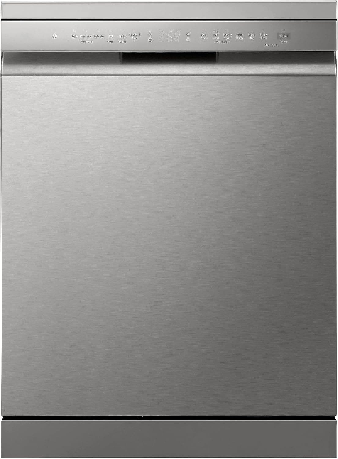 غسالة أطباق إل جي، 14 إعداد – بلاتيني فضي، DFC532FPE.AASPEEC