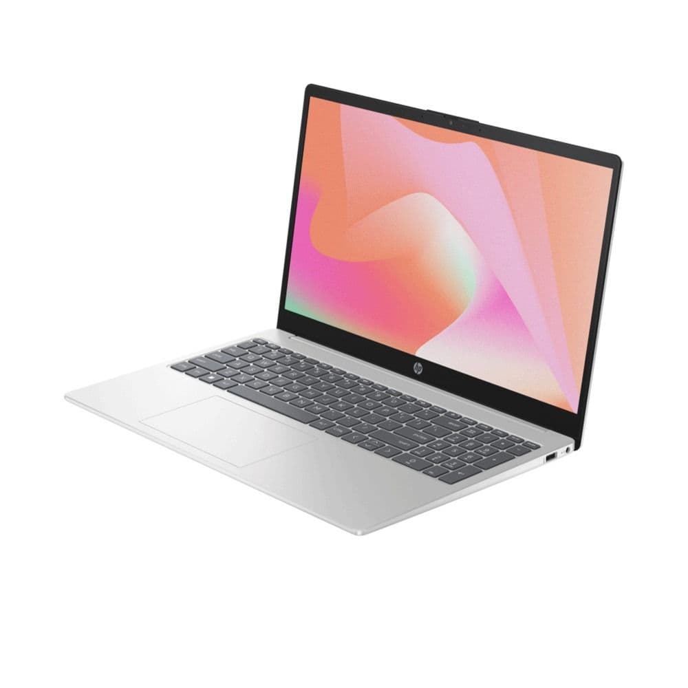 HP 15-fd0371nia Laptop, Intel Core i7-1355U, 8GB RAM, 512GB SSD, MX570A 2GB Graphics, 15.6" FHD, DOS - Silver