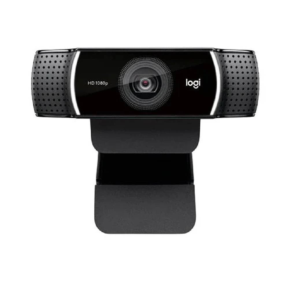 Logitech C922 Pro Stream Full HD Webcam with Mic and Adjustable Tripod - Black