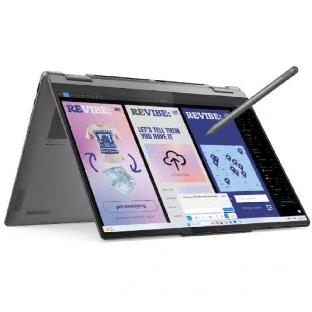 Lenovo Yoga 7 2-in-1 Laptop, Intel® Core Ultra 7 258V, 32GB Ram, 1TB SSD, Intel® Arc, 14" 2.8K, 83JQ0097ED - Luna Grey