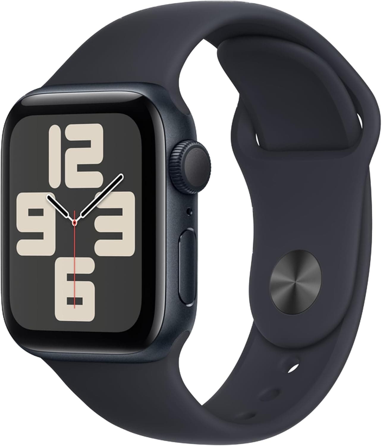 Apple Watch SE GPS 40mm Midnight Aluminium Case with Midnight Sport Band M/L