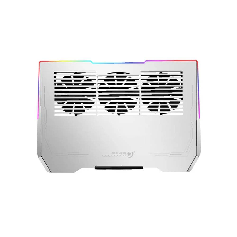 porodo Laptop Stand PDX117 ALUMINUM MULTI-FAN Cooling Pad - Gray