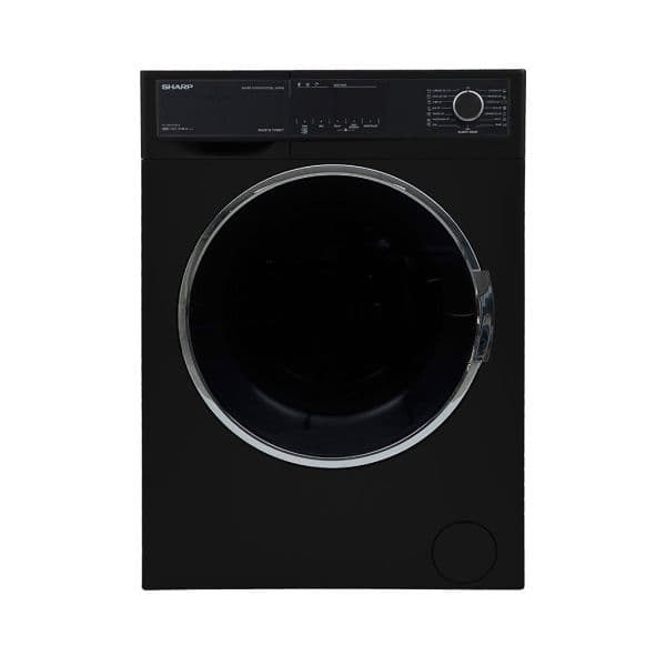 SHARP Washing Machine, Fully Automatic, 8 Kg - Black, ES-FP814CXE-B