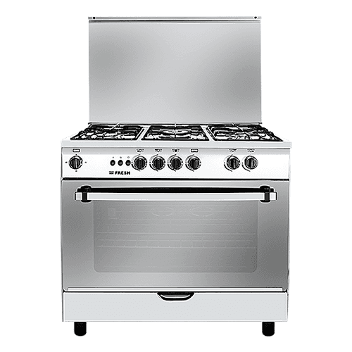 بوتاجاز فريش جامبو مروحة نحاس 90 × 60, 5 شعلة ستانلس ستيل