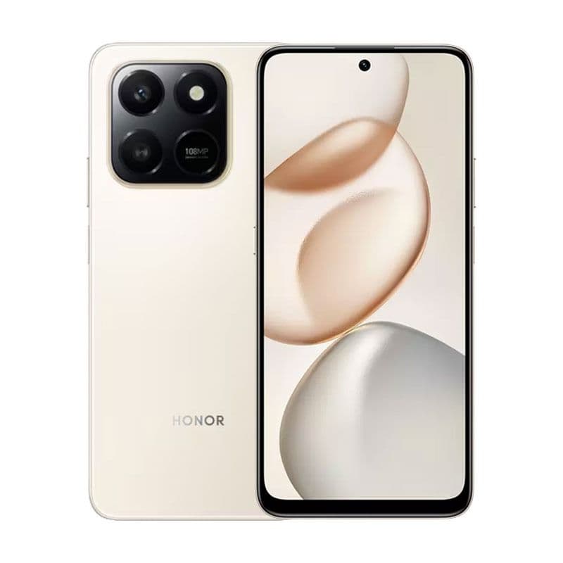 Honor X7d Dual SIM, 256GB, 8GB RAM, 4G LTE - Desert Gold
