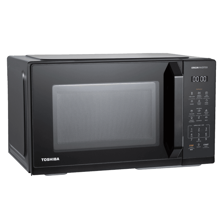 Toshiba Microwave, 25L, 900W, Digital, MW3-EM25PEI(BK) - Black