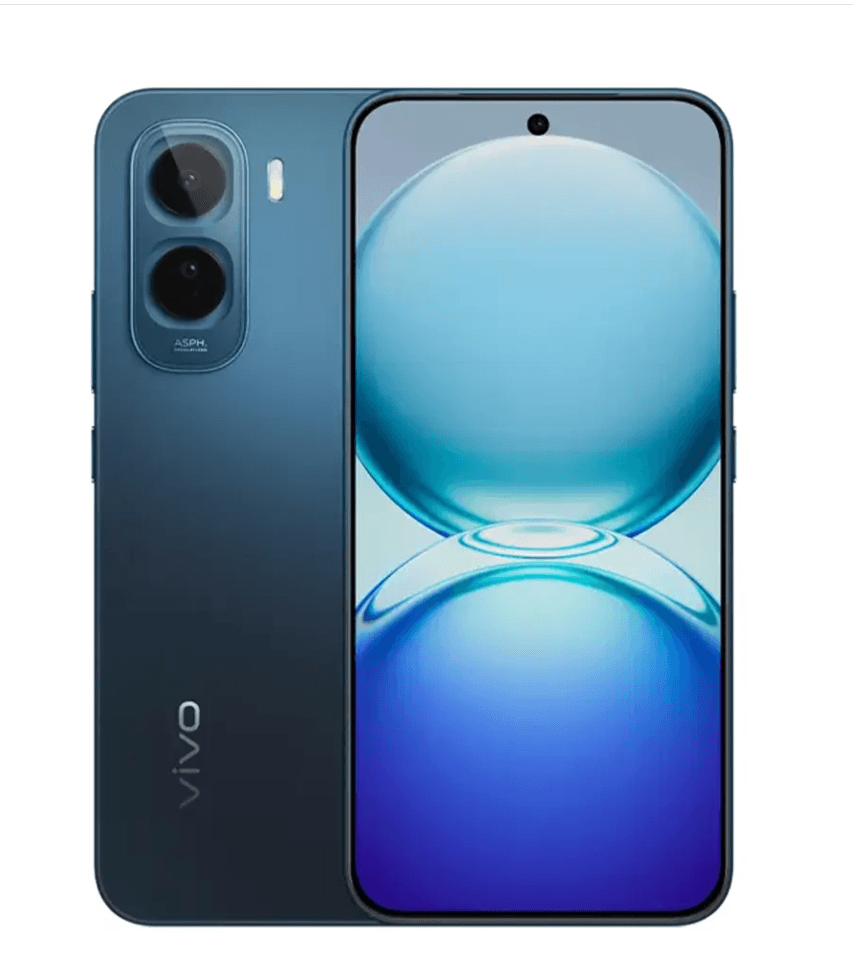Vivo Y500 Dual Sim, 256GB, 6GB RAM, 4G - Blue