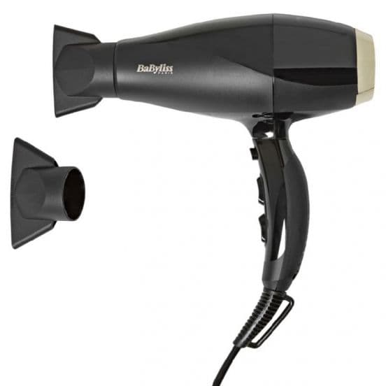 Babyliss Super Pro 2300 Hair Dryer, 2300 Watt, Black - 6714E