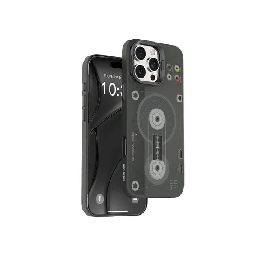 جرين ليون قبضة لهاتف ايفون 16 برو TechGuard MagSafe - أسود