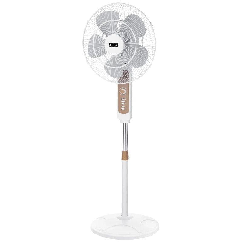 ATA Stand Fan, 18 inches, C61P5 - White