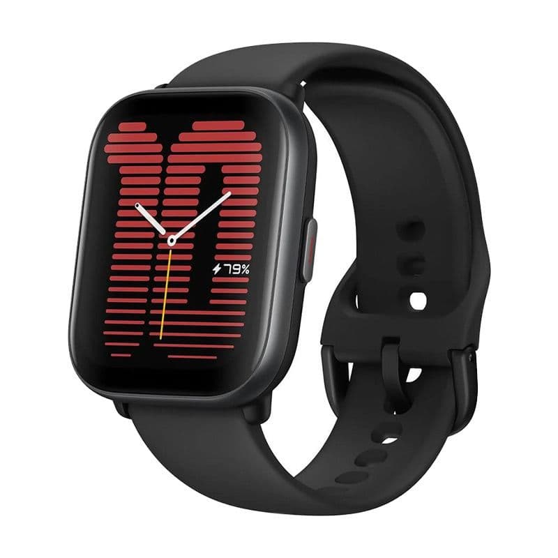 Amazfit Active Smart Watch 1.75 Inch Amoled - Midnight Black