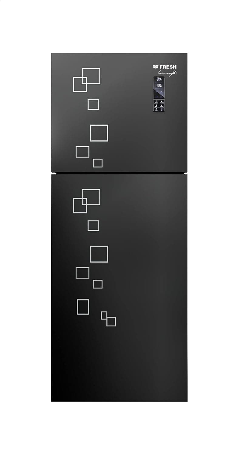 ثلاجة فريش، 397 لتر، نوفروست، بتقنية البلوتوث - اسود، FNT-MR470YGQB