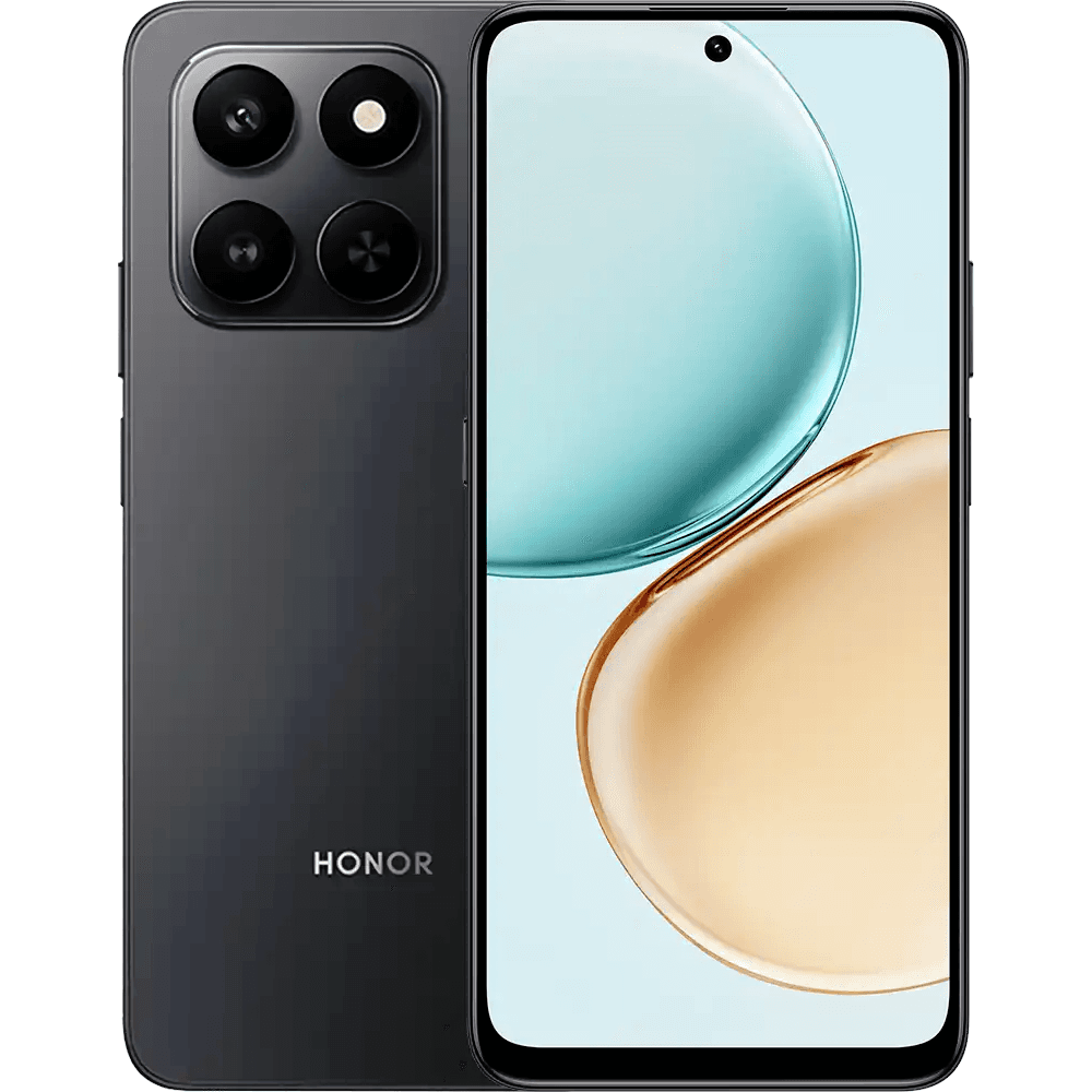 Honor X7d Dual SIM, 256GB, 8GB RAM, 5G - Velvet Black