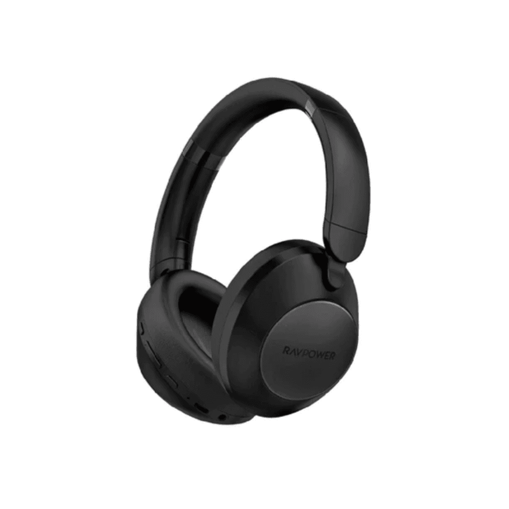 RavPower Wireless Headphone With Active Noise Cancellation - Black, RP-1019