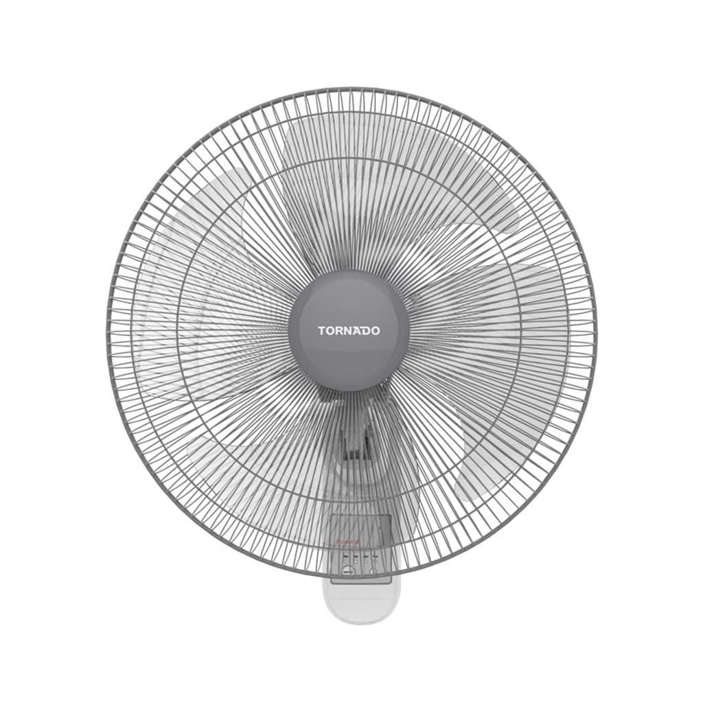 Tornado Wall Fan, 16 Inch, 4 Blades, Remote Control - White, TWF-30