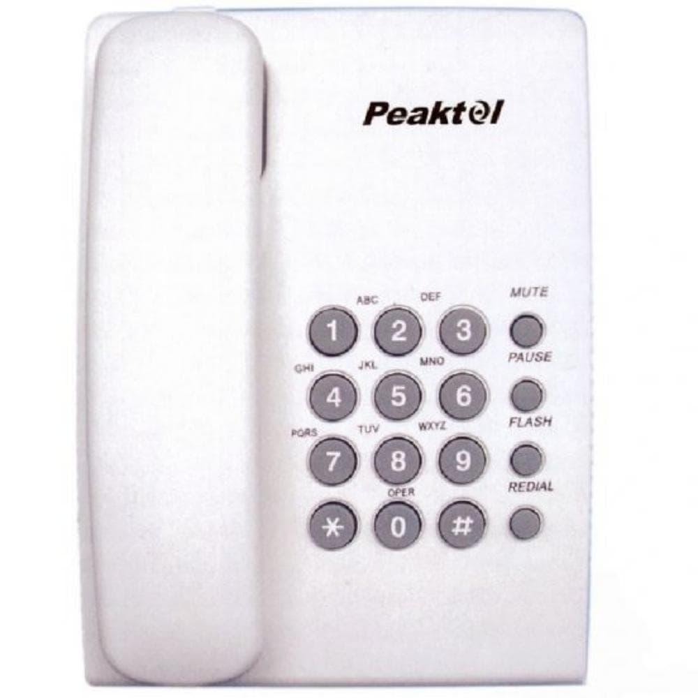 Peaktel FY-500 Landline Telephone - White