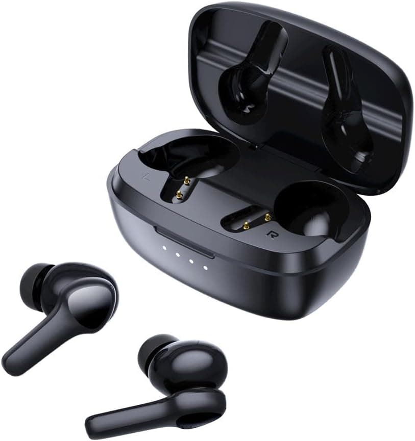 Choetech Choebuds Pro In-Ear Earbuds With 6 Mics, Noise Cancellation, Up to 24 Hours, Black - BH-T10
