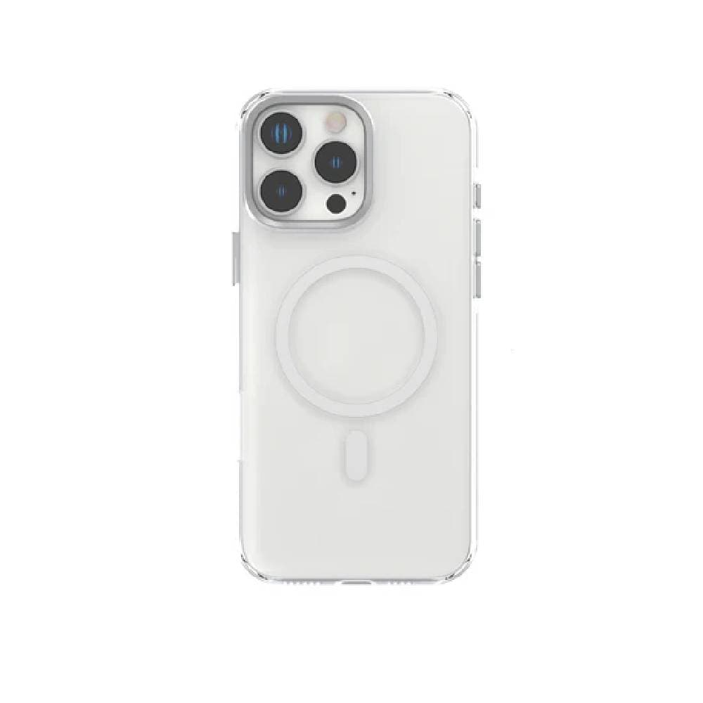 Levelo MagSafe Compatible Allure PC Hard Case For Iphone 16 Pro - Clear