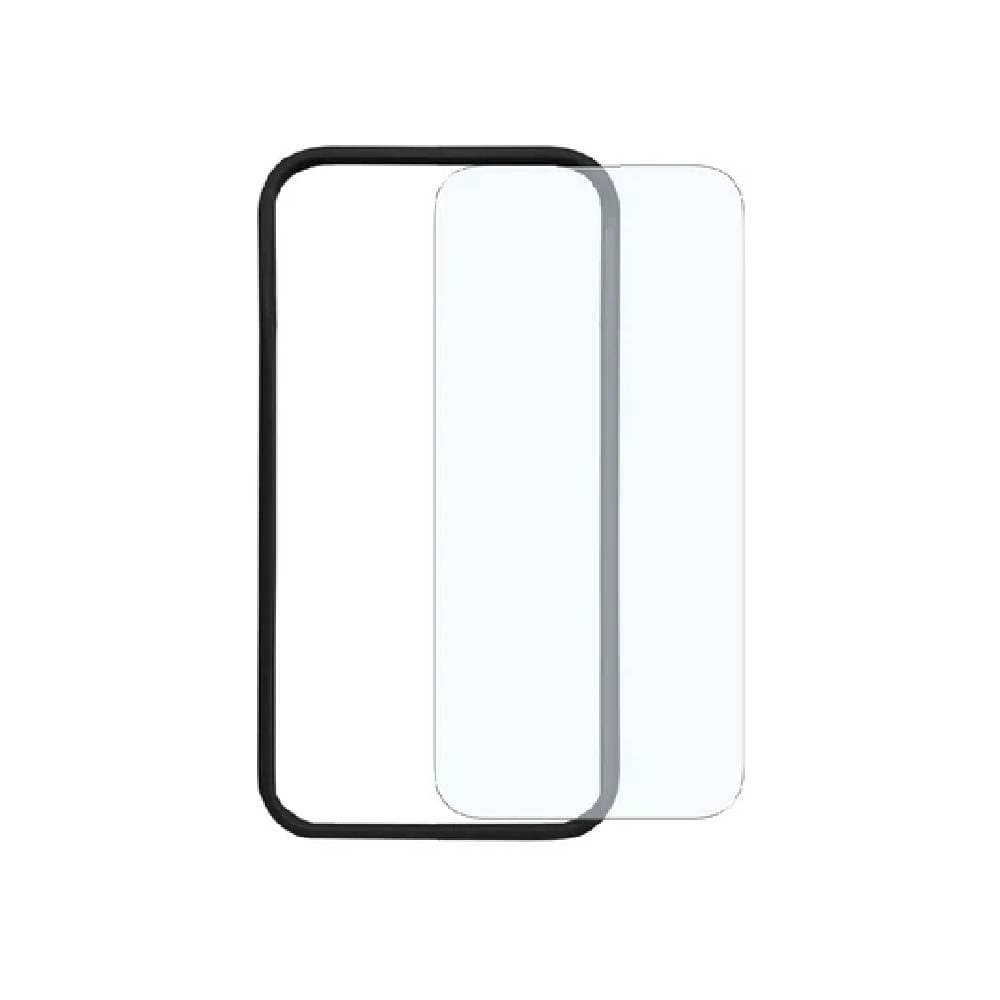 BayKron For iPhone 15 Pro Max Smart Slim X 4 in 1 Kit 6.7" includes 2D Clear Screen Lens Protector, Slim X Case and Mag Ring - Clear