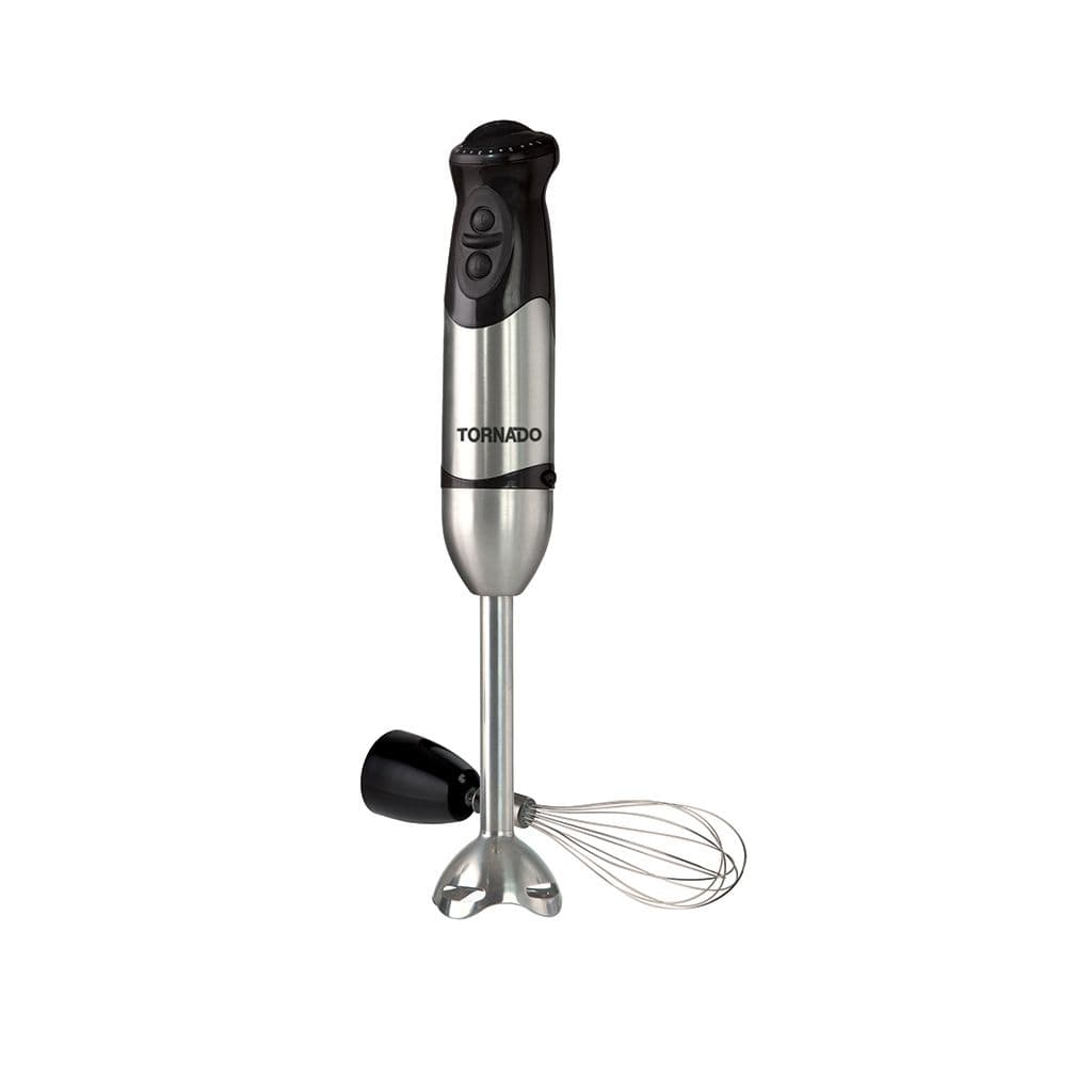 Tornado Hand Mixer, 400 Watt, Chopper, Egg Beater, HB400 - Silver Black
