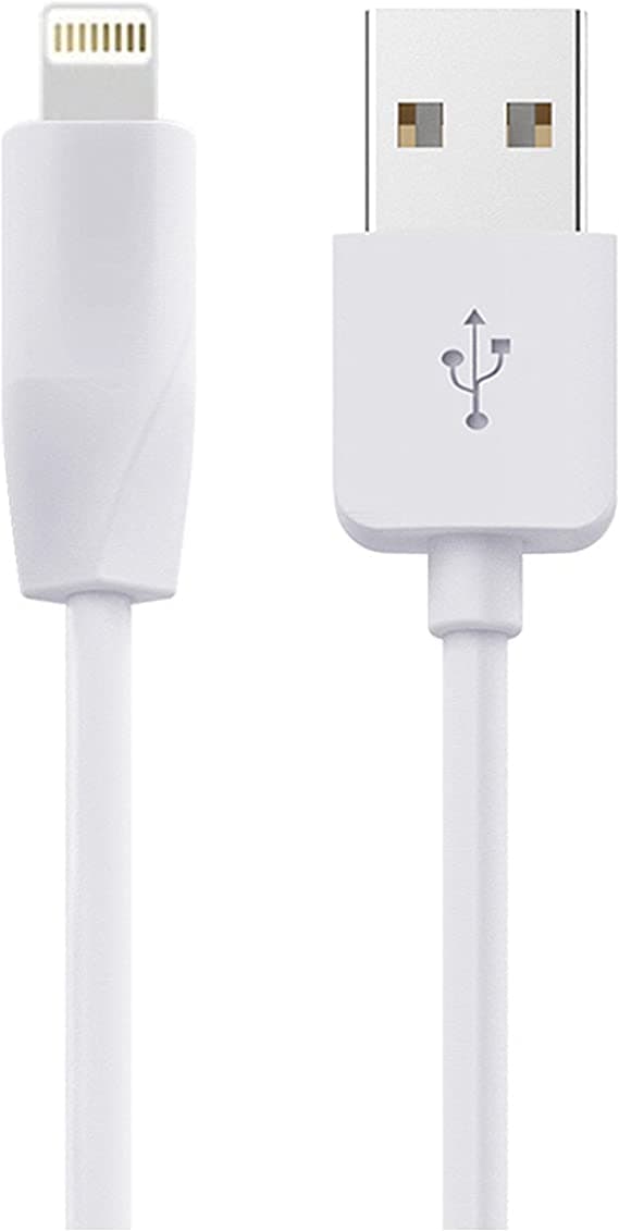 Hoco USB to Lightning Charging Cable, 2m - White