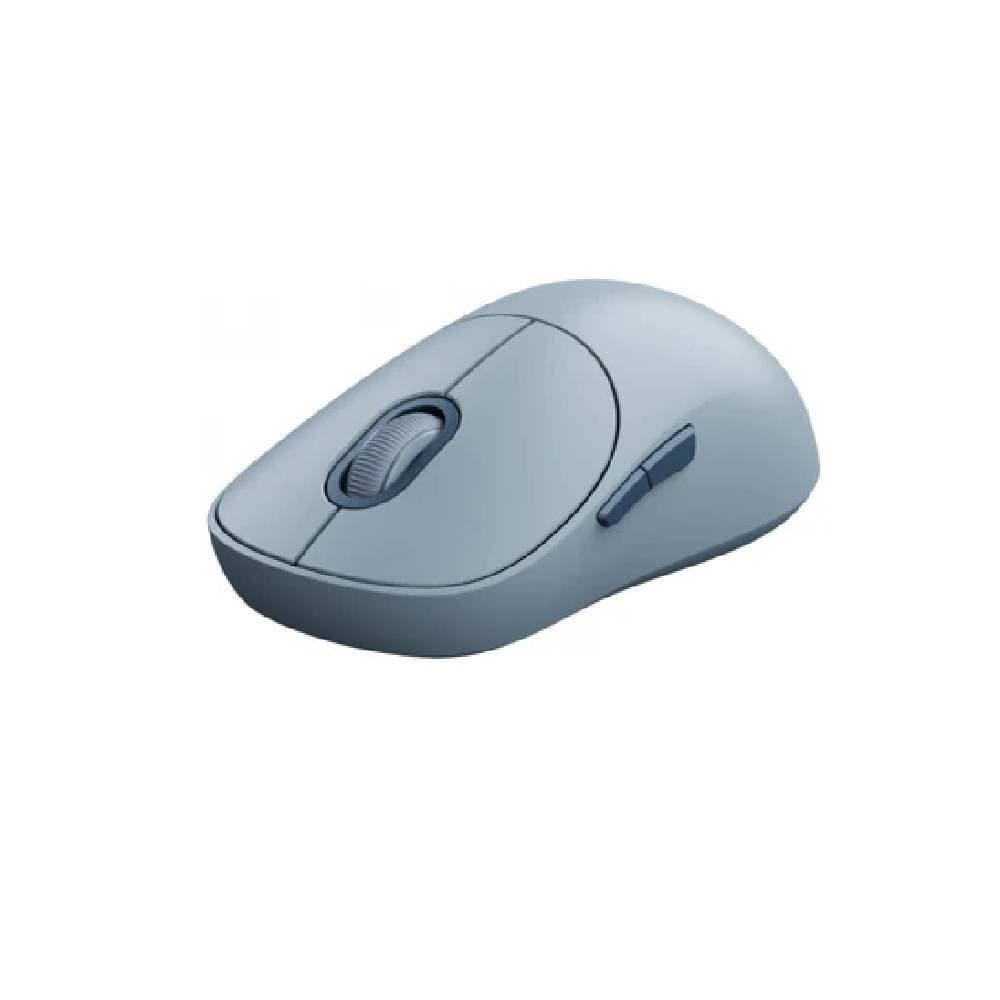 Xiaomi Wireless Mouse 3, Silent, Ergonomic, and Multi Device Connectivity - Blue