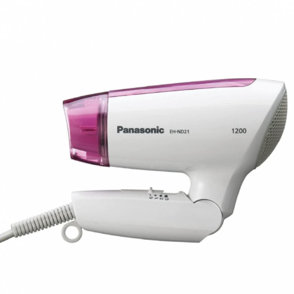 Panasonic Hair Dryer,1200 Watt - White Pink, EH-ND21